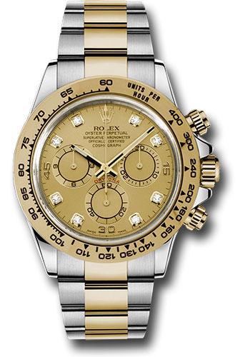 Rolex Cosmograph Daytona 40mm Champagne Diamond
