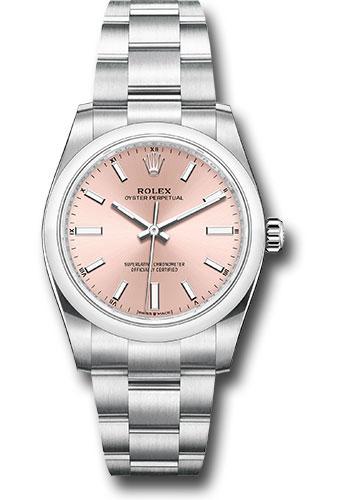 Rolex Datejust 36mm Pink Index Oyster