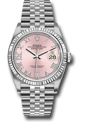 Rolex Datejust 36mm Pink Diamond 69 Jubilee