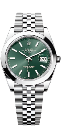 ('Rolex Datejust 41mm Mint Green Jubilee', 19900)