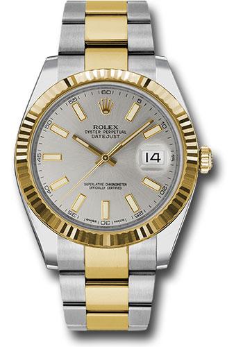 Rolex Datejust 41mm Silver Index Oyster