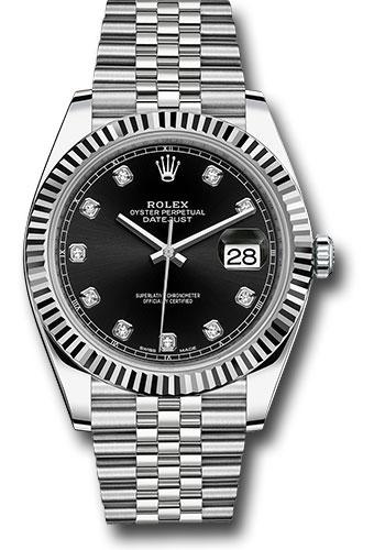 Rolex Datejust 41mm Black Diamond Jubilee