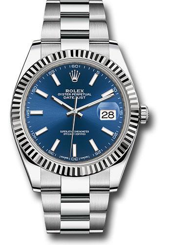 Rolex Datejust 41mm Blue Index Oyster