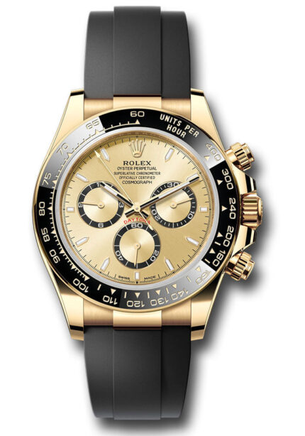 Rolex Cosmograph Daytona 40mm Ceramic Black Bezel, Champagne Index Oyster