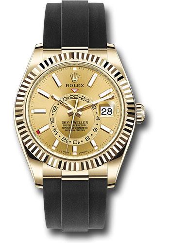 Rolex Watch Champagne Index