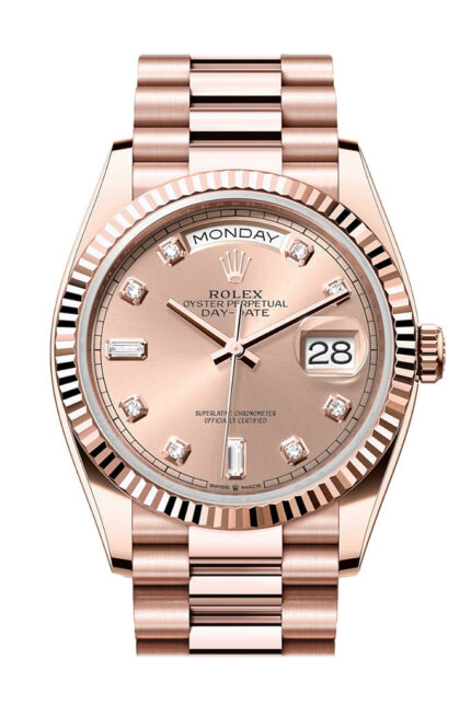Rolex Day-Date 36 18K Everose Gold