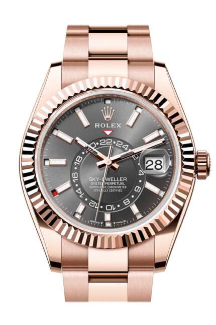 Rolex Sky-Dweller 42mm 18K Everose Gold