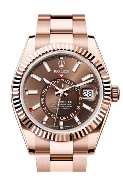 Rolex Sky-Dweller 42mm 18K Everose Gold